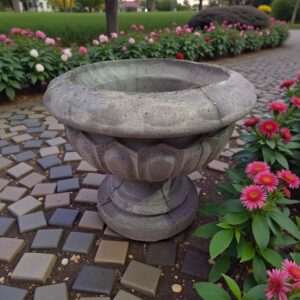 🌿 Antiikstiilis betoonist lillepot